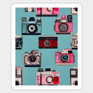 Vintage Cameras Sticker